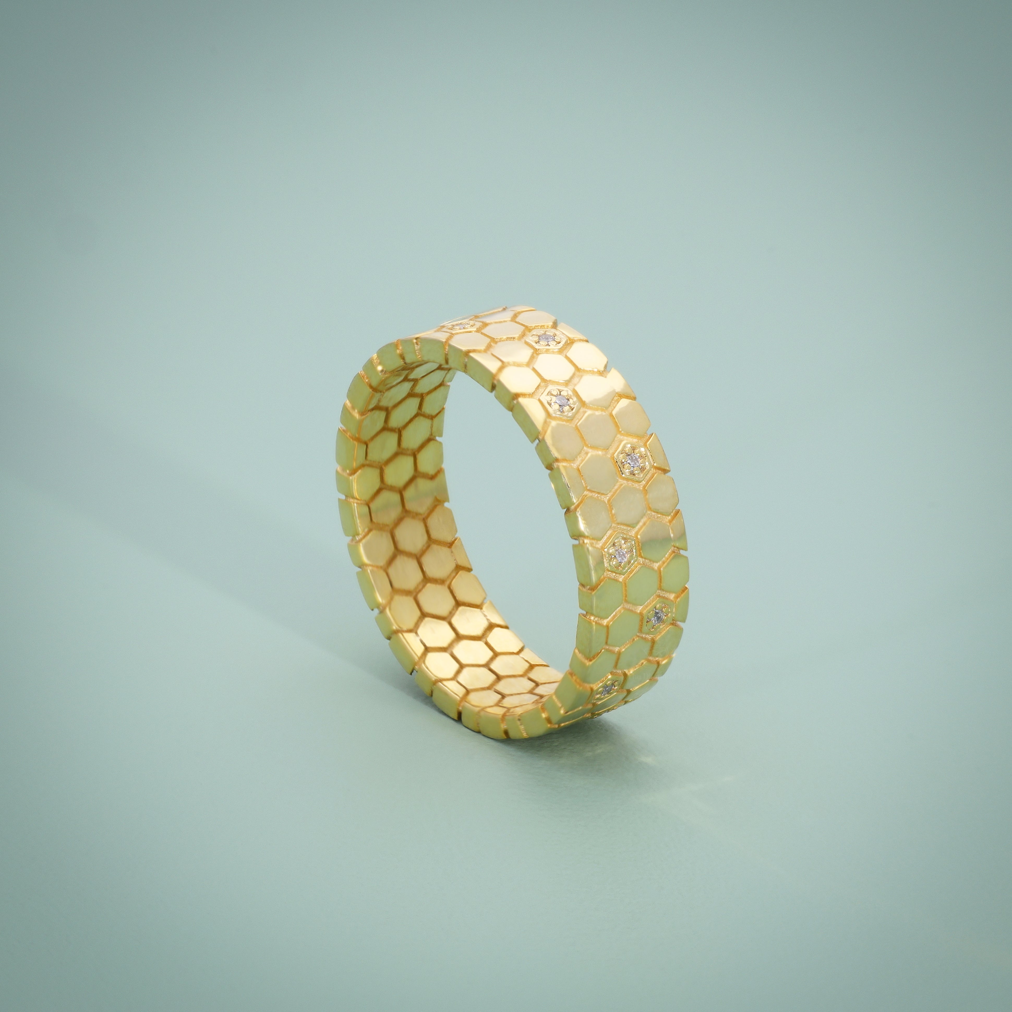 Golden Whisper Ring