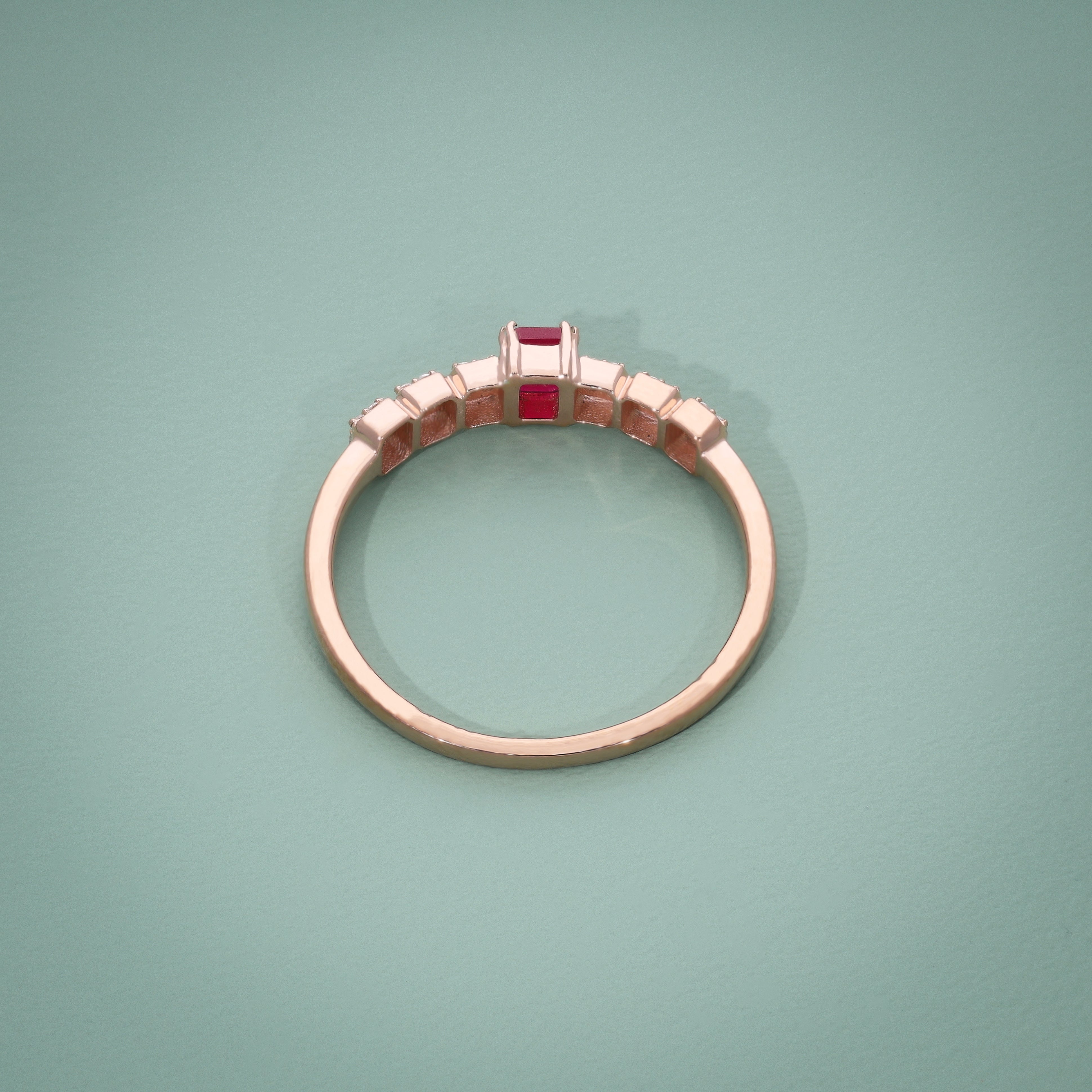 Emerald Echo Ring