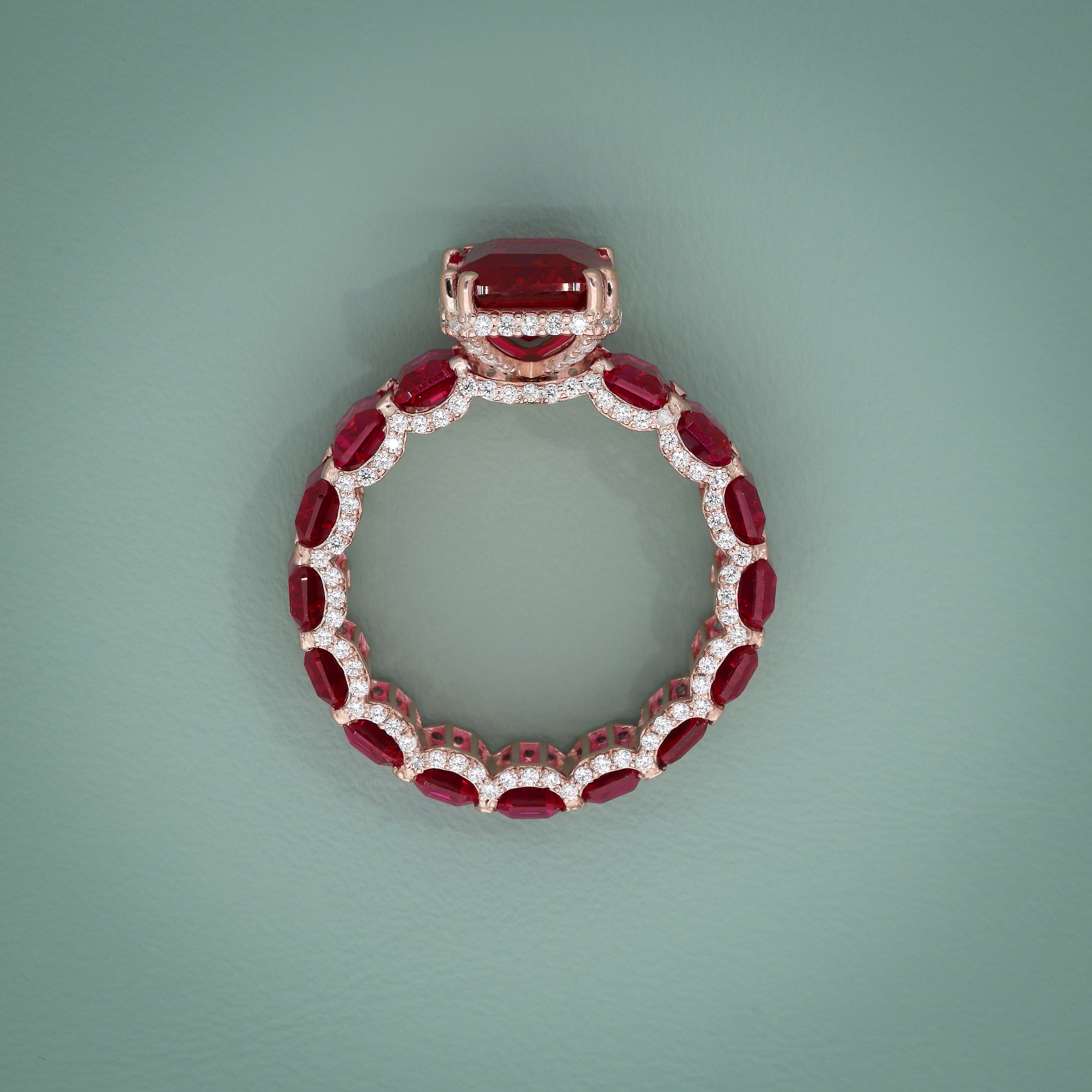 Emerald Blaze Ring