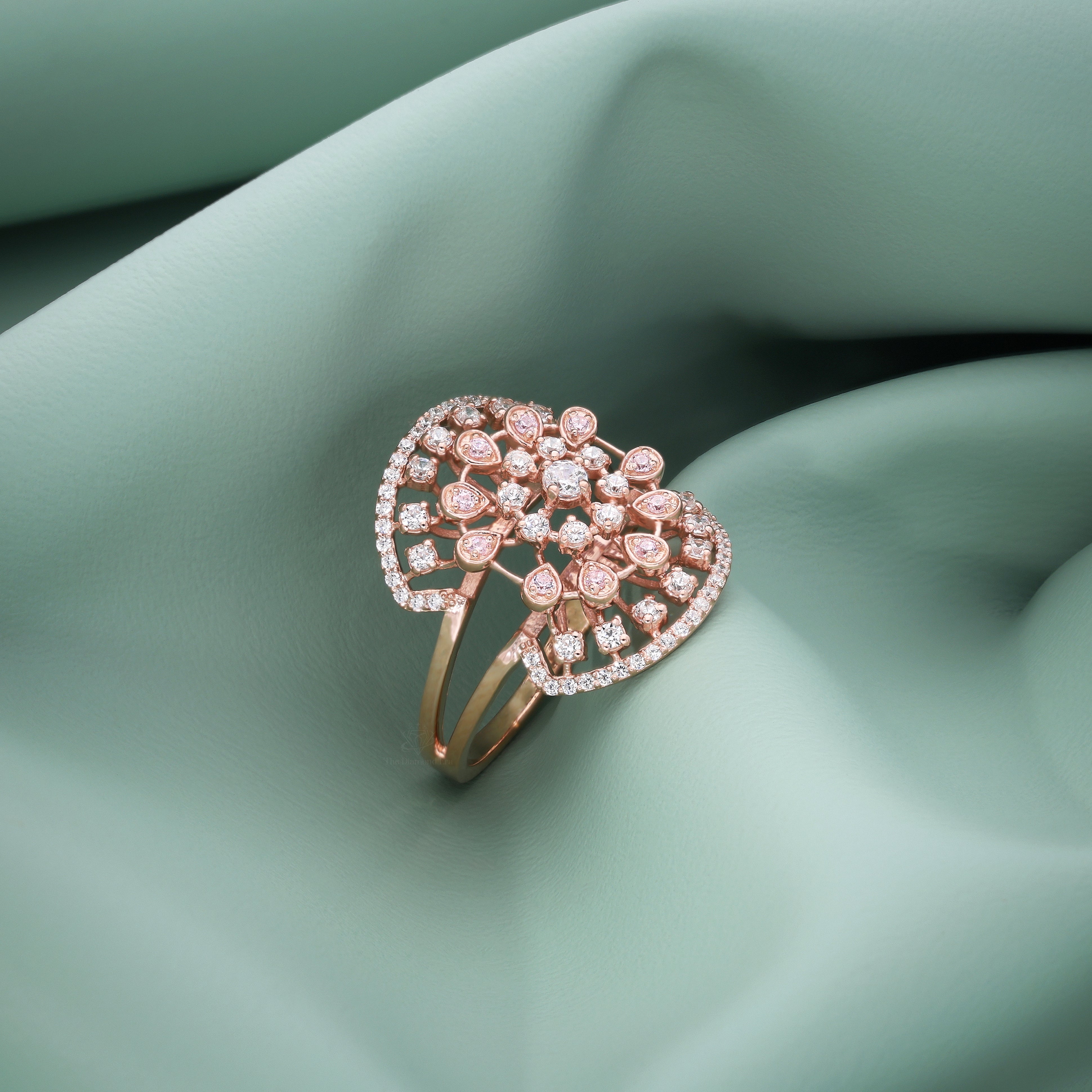 Golden Veil Ring