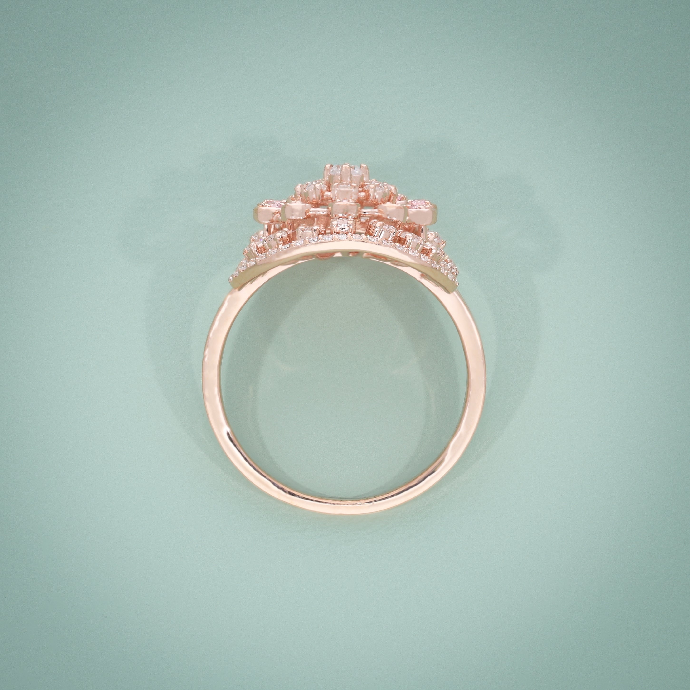 Golden Veil Ring