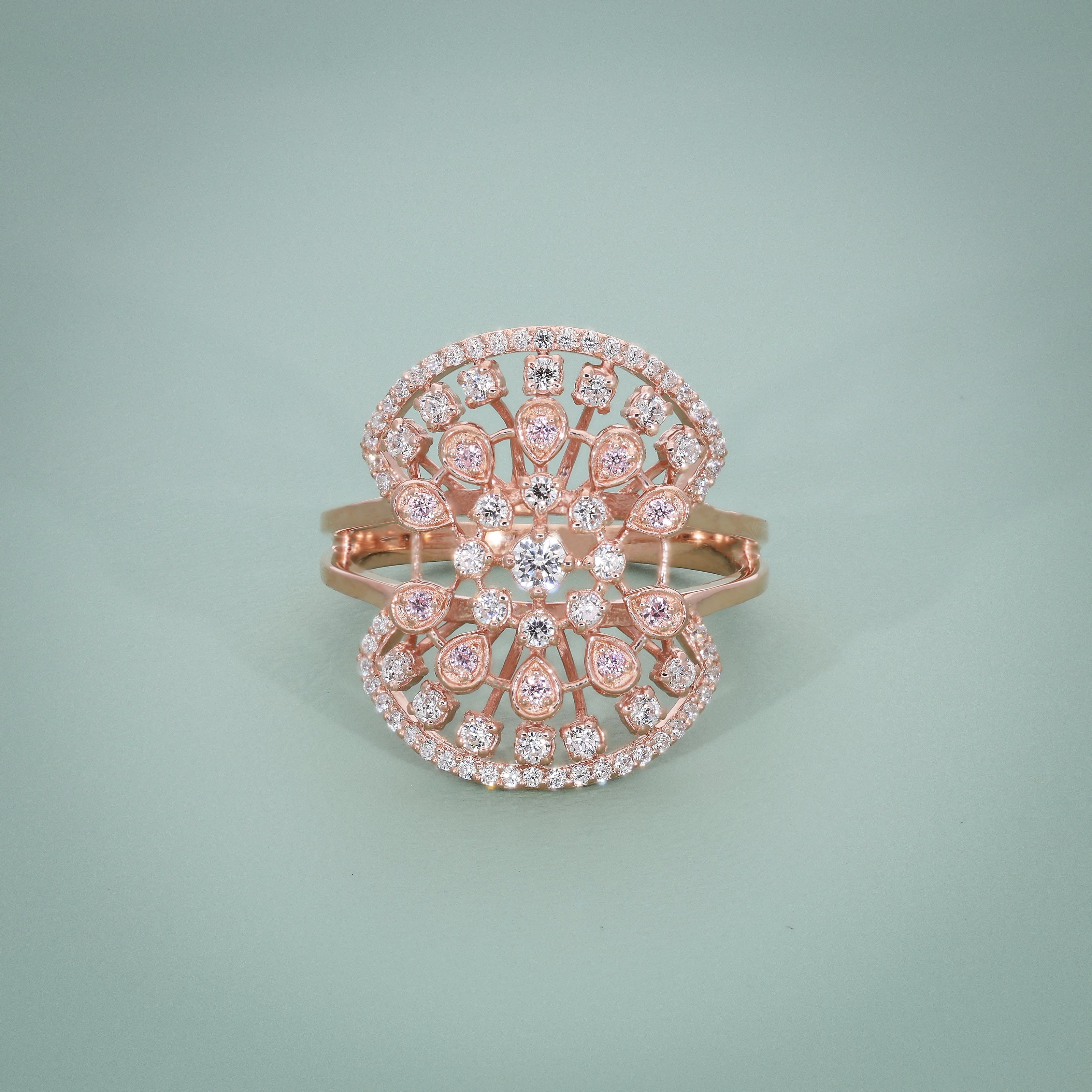 Golden Veil Ring