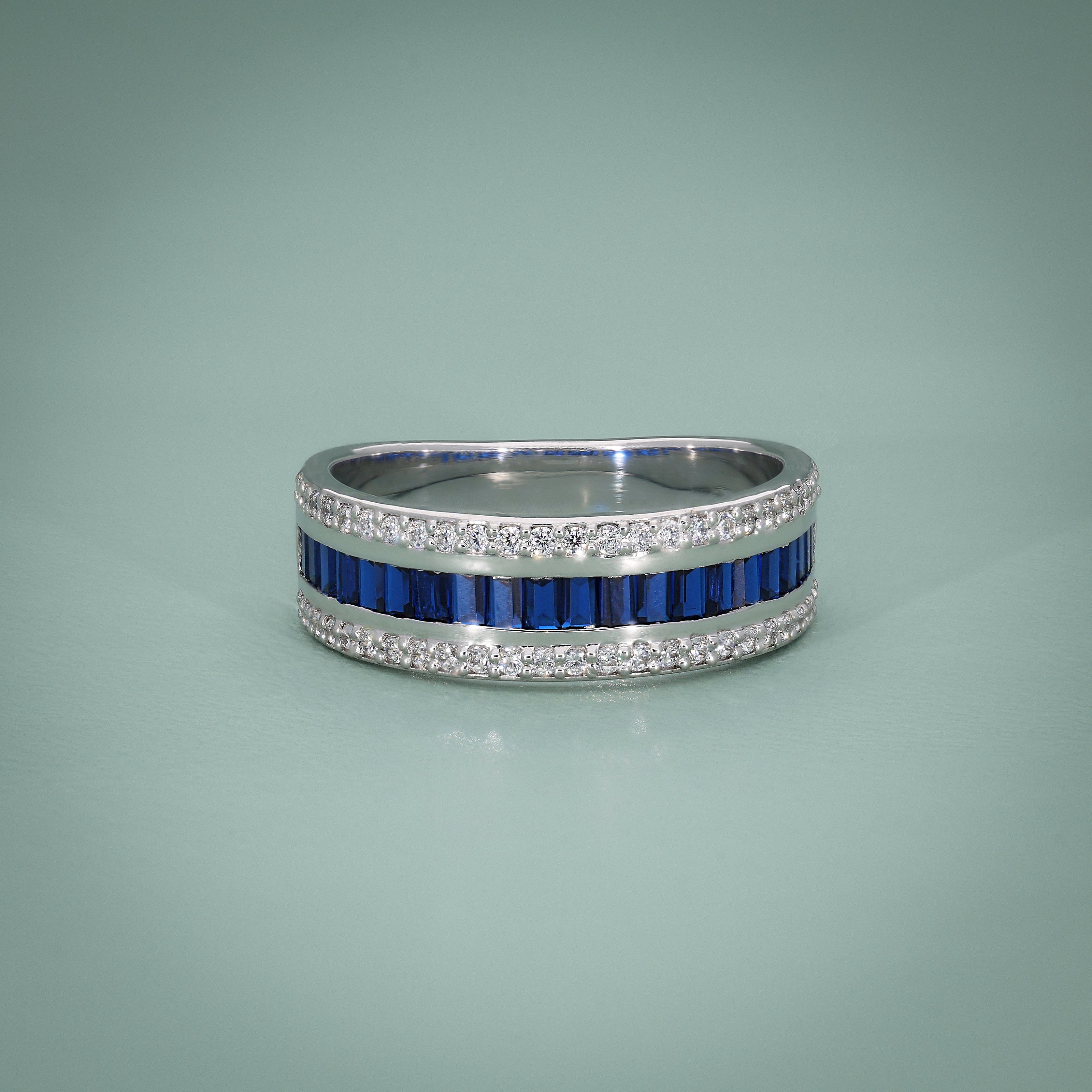 Blue Blaze Ring
