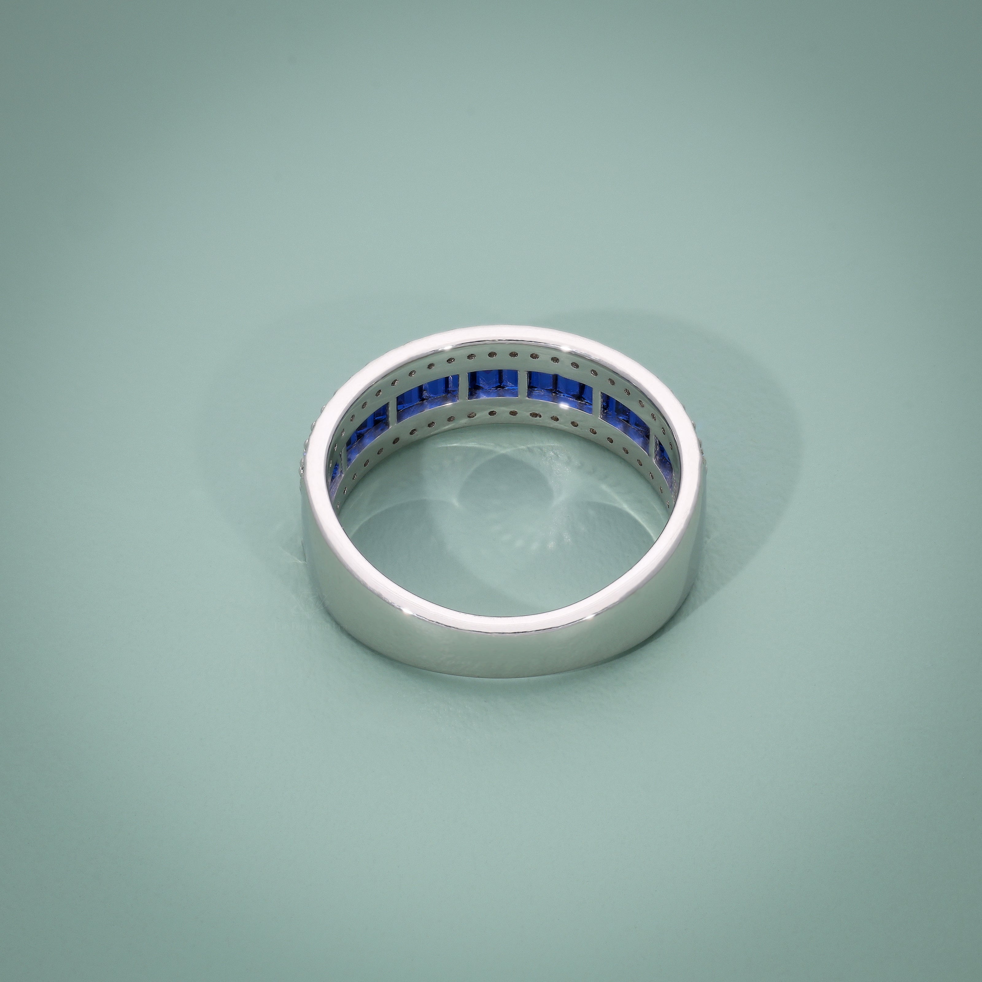 Blue Blaze Ring